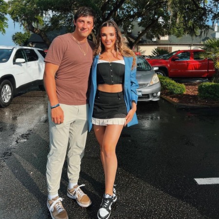Kendall Vertes with her romantic partner at Myrtle Beach, South Carolina.